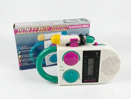 Bontempi radio con - con, microfono