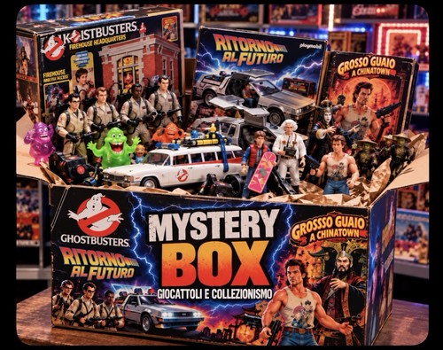 Mystery box giocattoli e - mystery,
